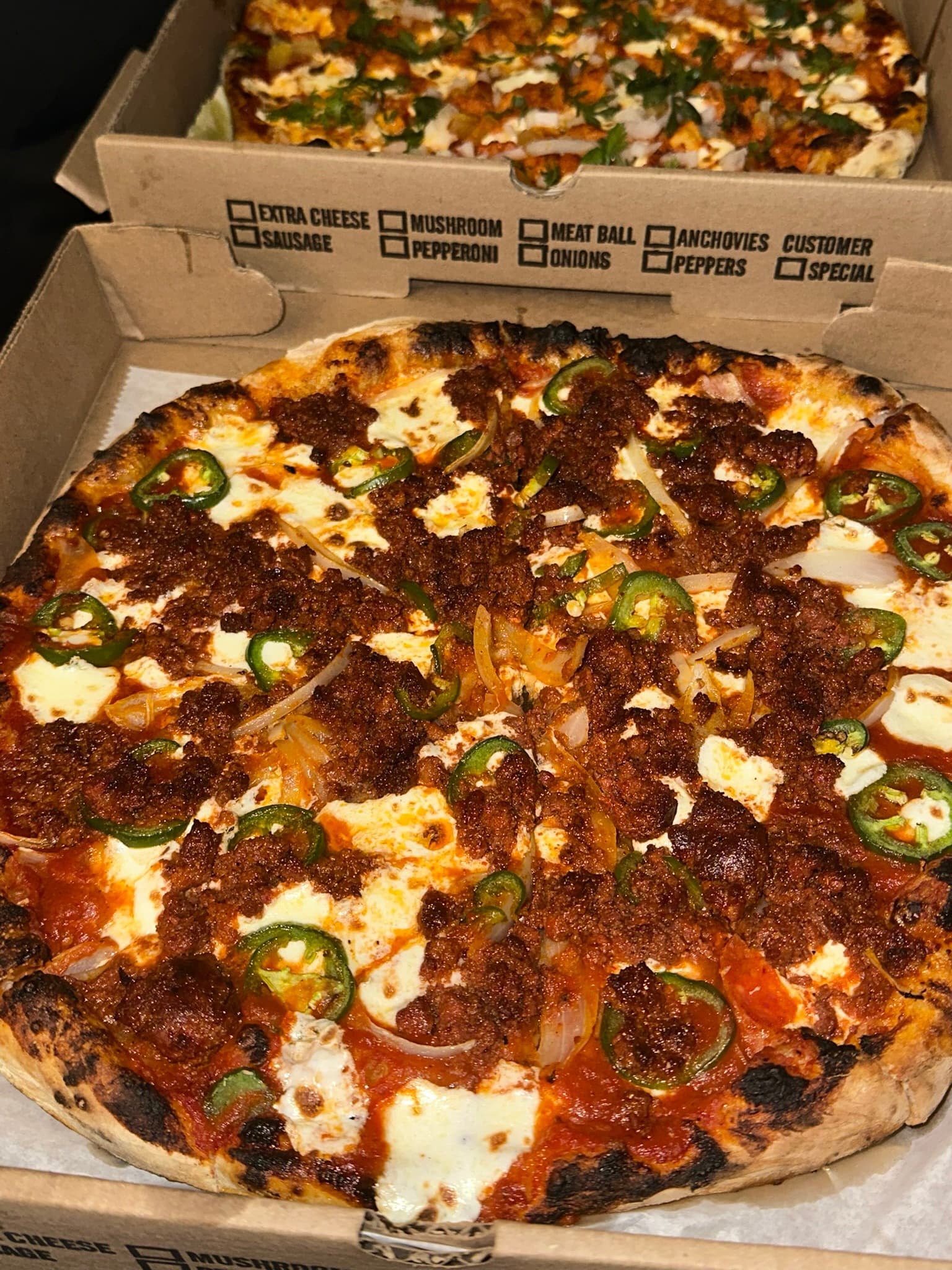 Coba Pizzeria dish